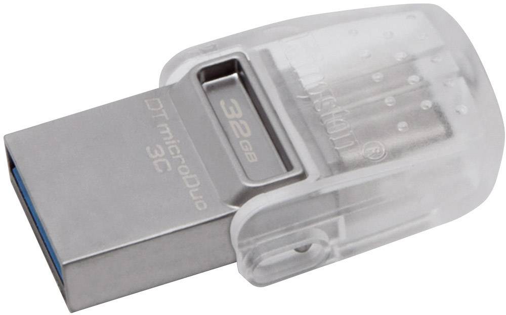 Kingston 32GB DT MICRODUO 3C Clé USB 32 GB DTDUO3C/32GB USB 3.2 (2è gén.) (USB 3.1)