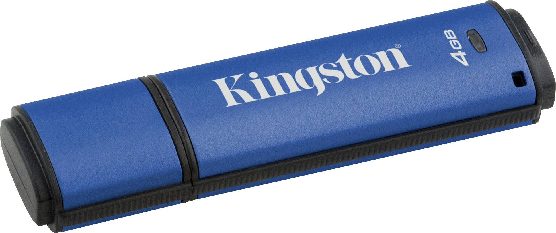 Kingston DataTraveler Vault Privacy 3.0 Clé USB 4 GB bleu DTVP30/4GB USB 3.1 (Gen 1)-1