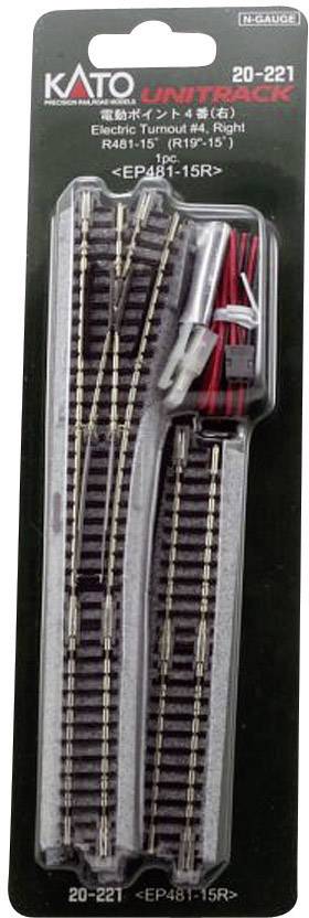 Aiguillage, électrique, à droite KATO 7078204 (N) Kato Unitrack 1 pc(s)