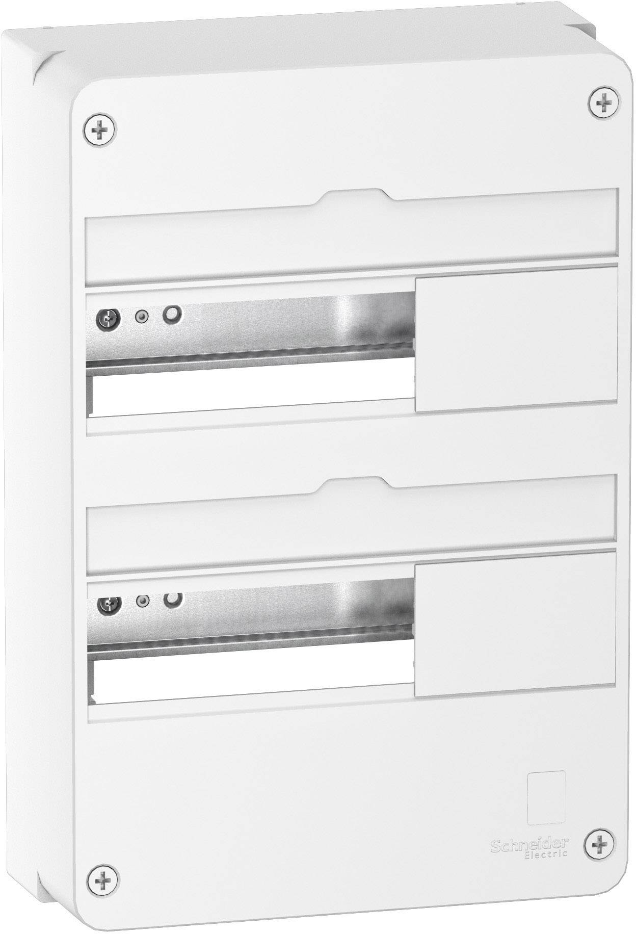 Coffret en saillie RESI9 blanc 2 rangées de 13 modules 90A - SCHNEIDER ELECTRIC - R9H13402-0