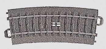 Rail de commutation, Courbe H0 Rayon:360 mm 15 ° Märklin 24194 1 pc(s)