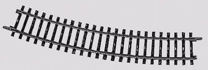 Rail courbe Rayon:424.6 mm 22.5 ° Märklin 2232 10 pc(s)