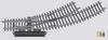 Aiguillage enroulé, à gauche Rayon:360 mm 30 ° Märklin 2268 2 pc(s)