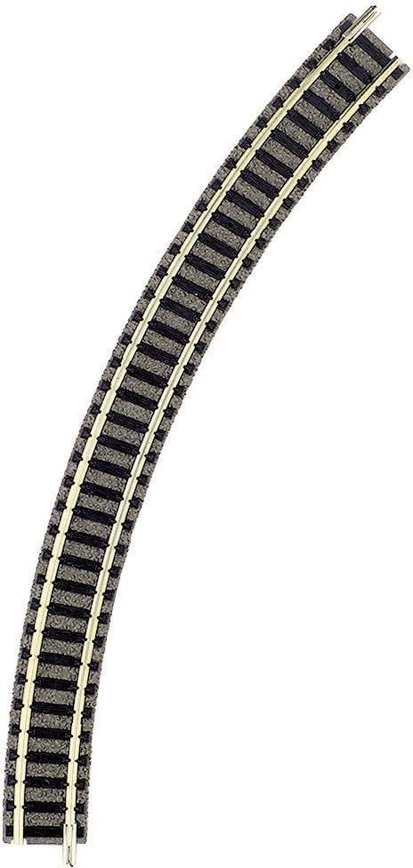 Rail courbe Fleischmann 9125 (N) Voie Fleischmann piccolo (avec ballast) 1 pc(s)