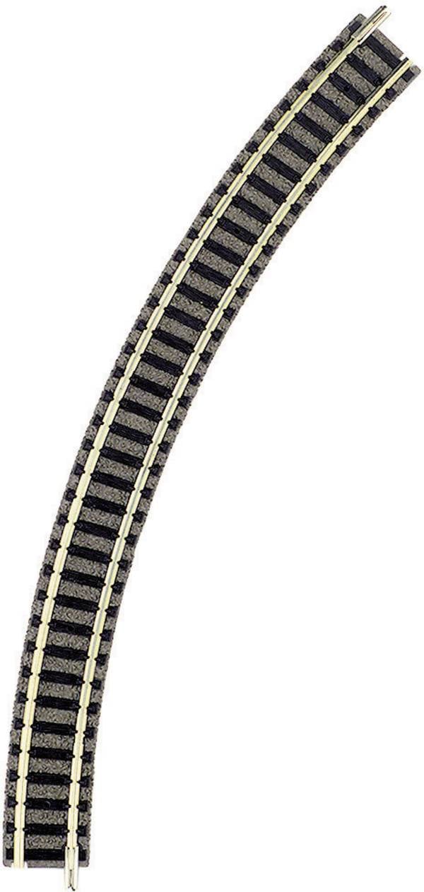 Rail courbe Fleischmann 9125 (N) Voie Fleischmann piccolo (avec ballast) 1 pc(s)