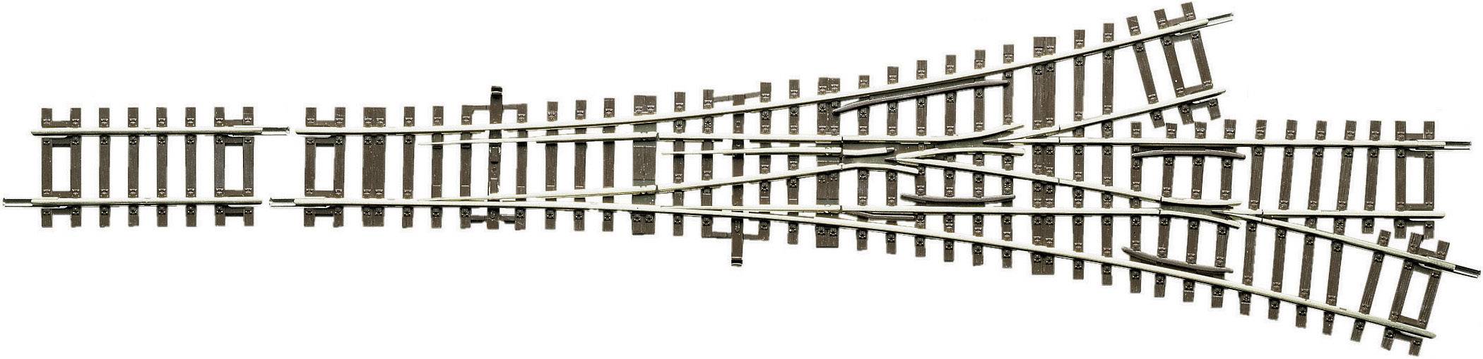 Aiguillage triple (H0) Voie Rocoline (sans ballast) 287.5 mm Roco 42454 15 ° 873.5 mm 1 pc(s)