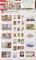Une collection d'affiches publicitaires des années 50, présentée par Busch. Différentes marques et produits sont représentés, notamment des voitures et des produits ménagers.