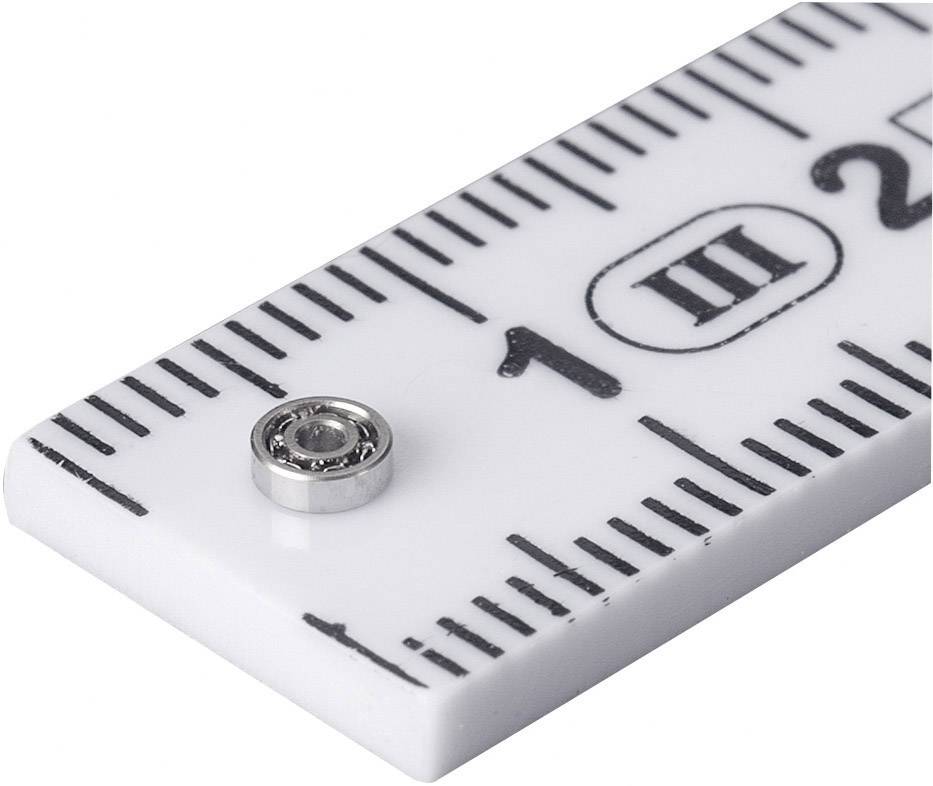 Reely Miniaturkugellager Chromstahl Innen-Durchmesser: 3mm Außen-Durchmesser: 7mm Drehzahl (max.):