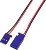 Modelcraft servo Rallonge [1x Futaba mâle - 1x Futaba femelle] 25.00 cm 0.08 mm² plat