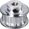 Poulie dentée Reely 226017 aluminium Ø de perçage: 6 mm Diamètre: 28 mm Nombre de dents: 15