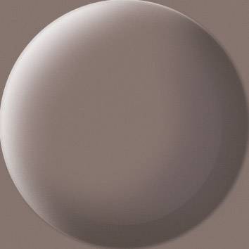 Une sphère ronde, uniforme et de couleur brun clair sur un fond brun foncé, présentant une surface lisse et mate.