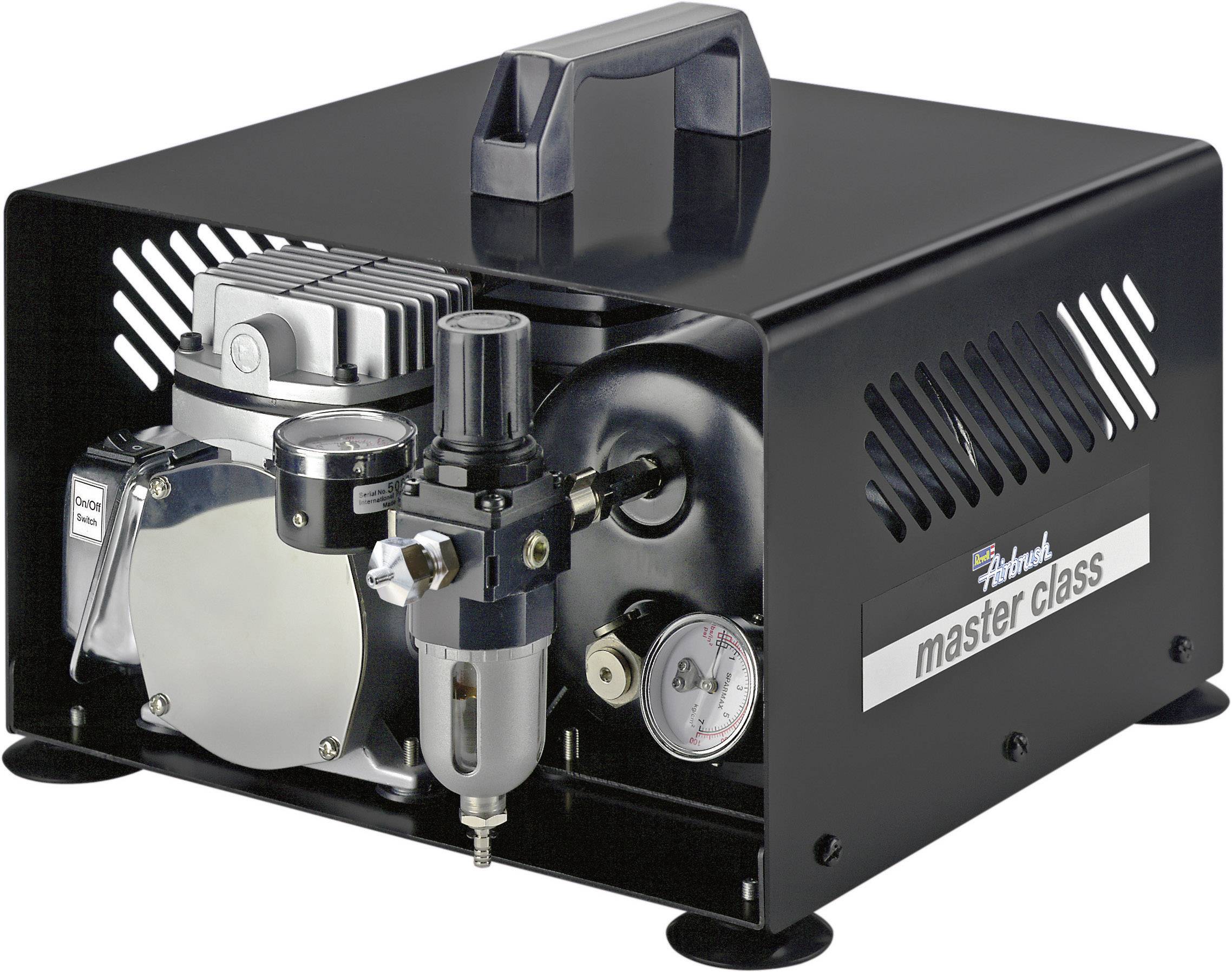 Revell Compresseur aérographe Master Class 4.4 bar 32 l/min raccord pour tuyau d'air 1/4 pouce