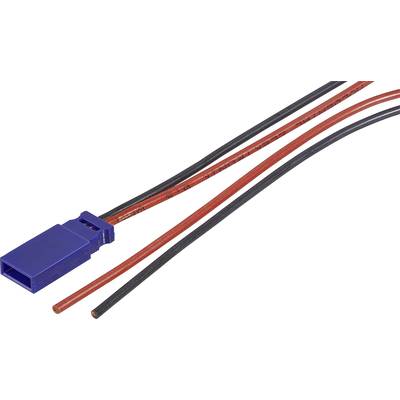 Câble avec fiche pour batterie Modelcraft 59188 [1x JR mâle - 1x extrémité(s) ouverte(s)] 30.00 cm 0.50 mm² 