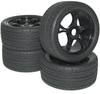 Roues complètes Street pour Buggy Reely MV0931BB2 5 rayons noir 1:8 4 pc(s)