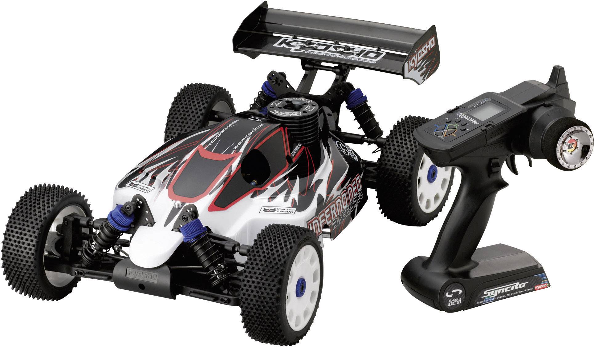 Buggy Nitro GP RtR 1/8 Kyosho Inferno Neo Race Spec sur le site