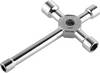 Reely Clé cruciforme M8, M9, M10, M12