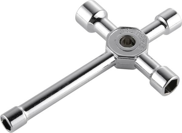 Reely  Clé cruciforme M8, M9, M10, M12