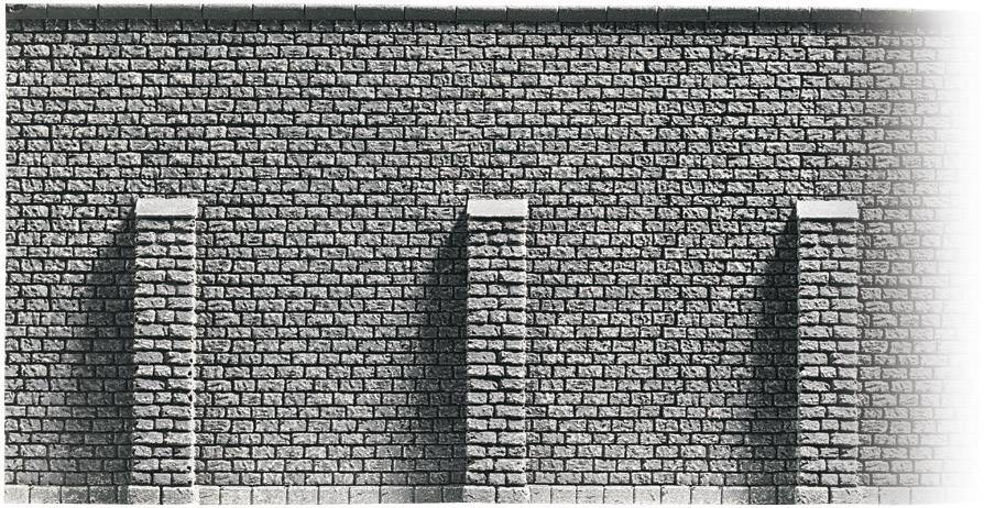 Mur de pierre gris NOCH "Profi-Plus" 58056 H0