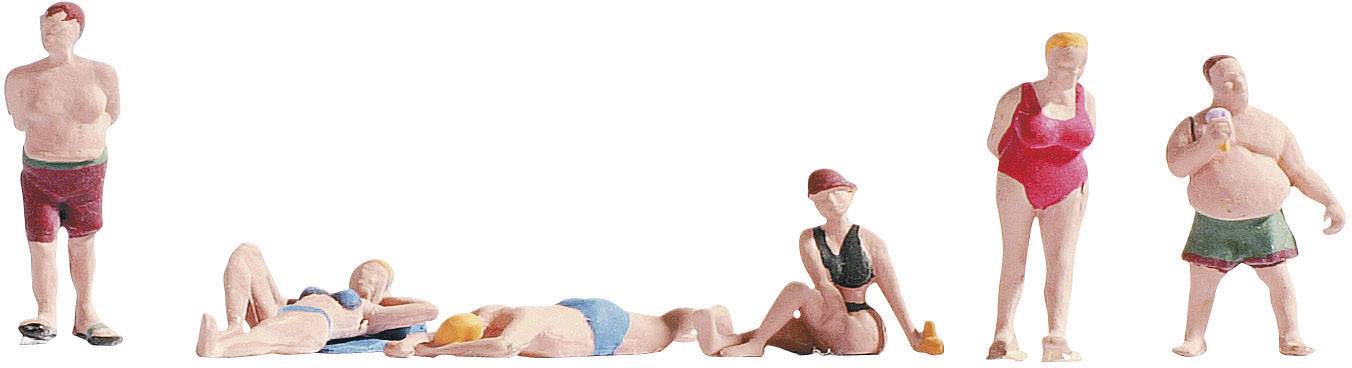 Figurines baigneurs, voie N