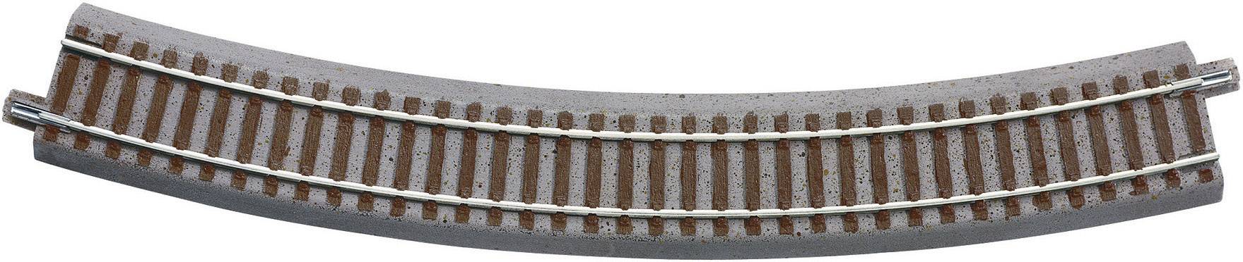Rail courbe (H0) Voie Roco geoLINE (avec ballast) Roco 61128 22.5 ° 502.7 mm 6 pc(s)
