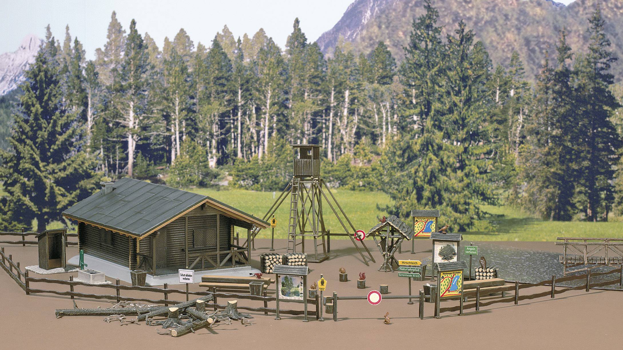 Cabane forestière Busch 6042 H0