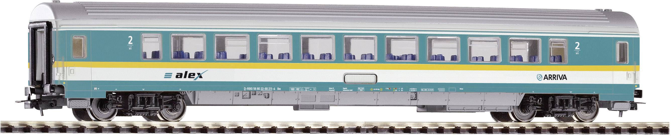 Piko H0 57618 (H0) Voiture de voyageurs 2ème classe "ARRIVA" 2ème classe "ARRIVA"
