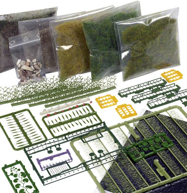 Kit de démarrage aménagement de sol, forêt, prairie Busch 6043