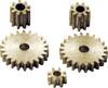 Jeu de micro-roues dentées laiton Sol Expert ZRS roue dentée métallique 1 set