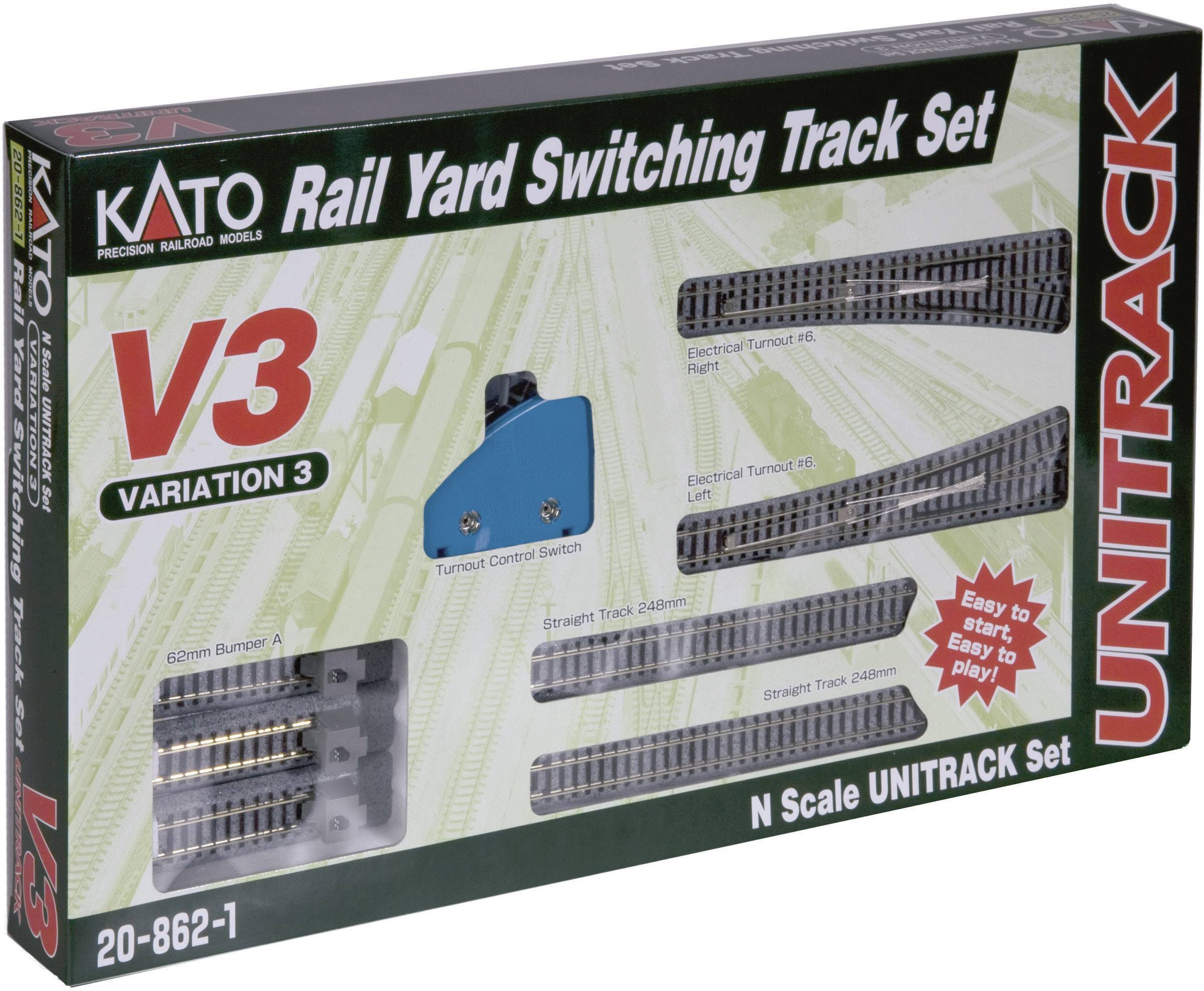 Coffret de complément KATO 7078633 (N) Kato Unitrack 1 set