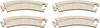 Voie courbe Faller Car System 161920 H0 4 pc(s)