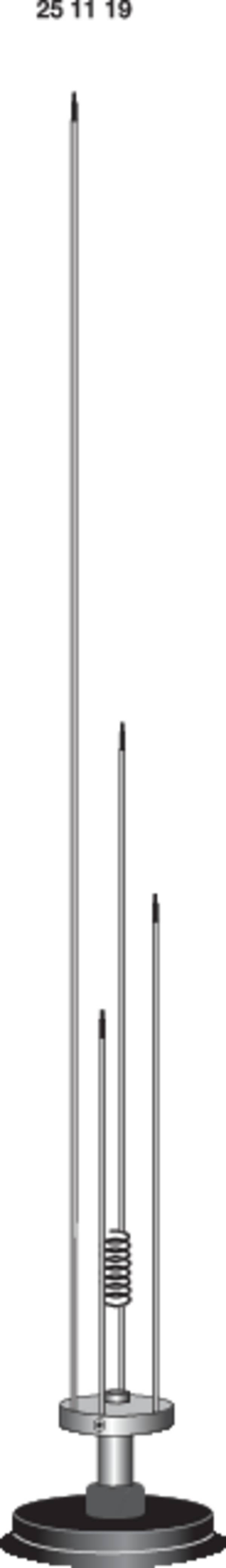 Antenne mobile pour talkie-walkie Albrecht 61680 SKY-SCAN Mag 1300