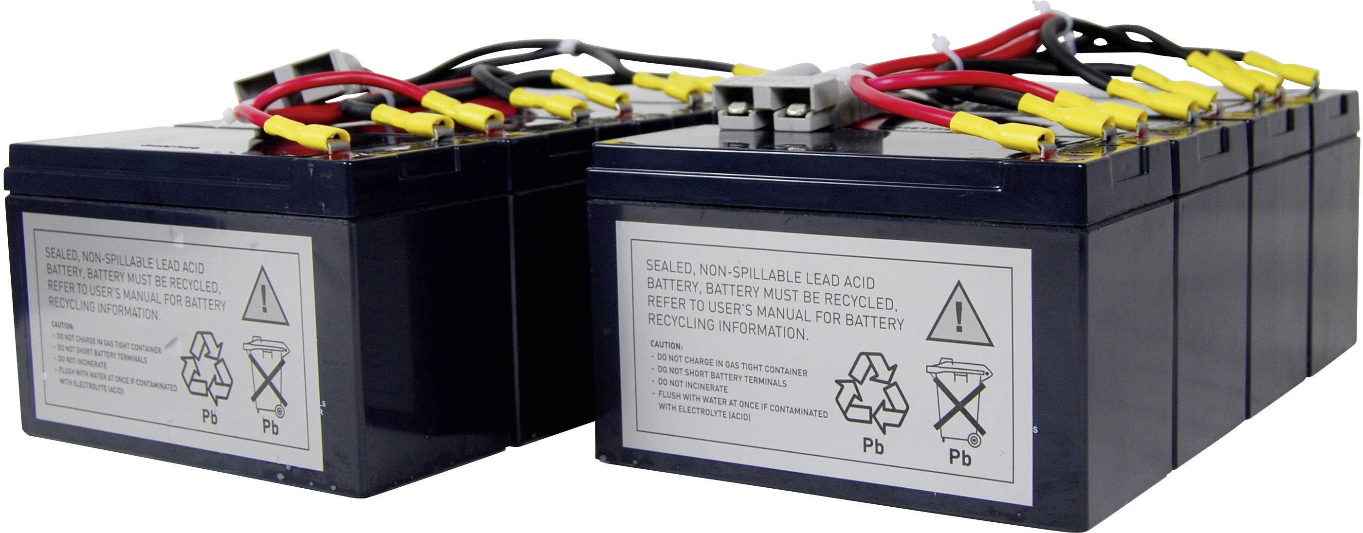 Batterie pour onduleur Conrad energy VISRBC12 Conrad.fr