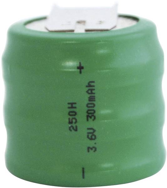 Pile bouton rechargeable NiMH 3.6 V Emmerich 250 H, SLF