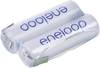 Pack de piles rechargeables 2x LR6 (AA) NiMH Panasonic 133604 2.4 V 1900 mAh