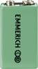 Emmerich 6LR61 Pile rechargeable 6LR61 (9V) NiMH 200 mAh 9.6 V 1 pc(s)