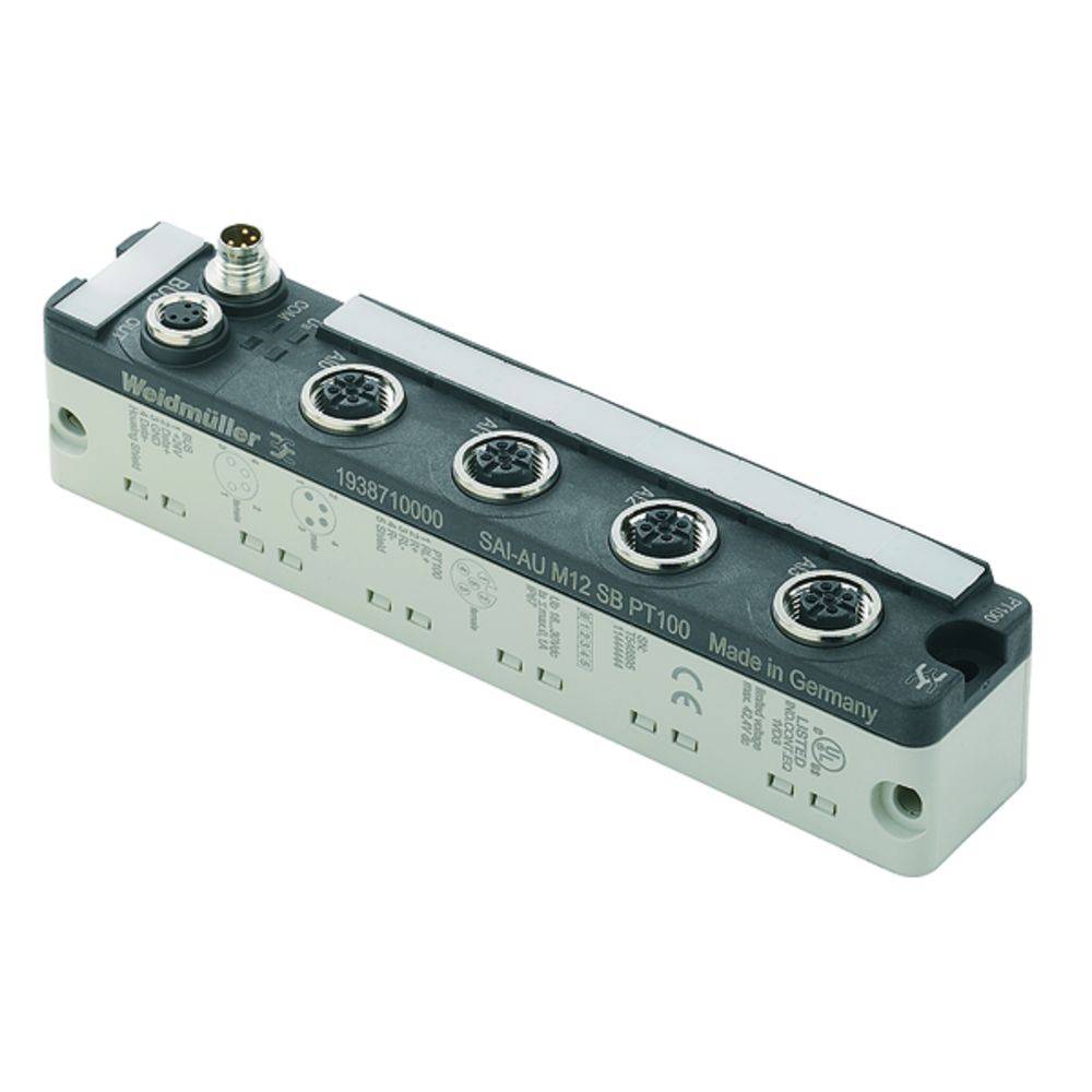 Répartiteur actif M12 filetage métal Weidmüller SAI-AU M12 SB 4PT100 1938710000 1 pc(s)