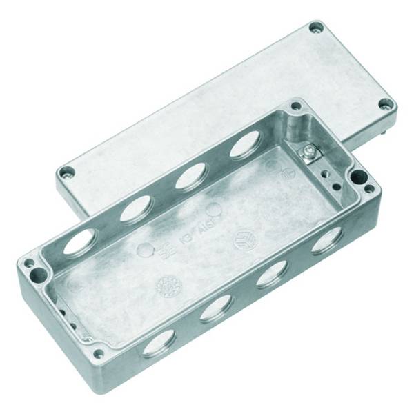 Coffret d'installation Weidmüller KLIPPON K3 4M20AB CSS 8000004153 70 x 165 x 45 aluminium 1 pc(s)