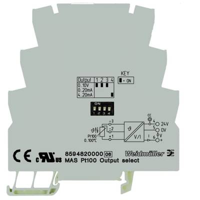 Convertisseur isolateur RTD Weidmüller MAZ PT100 0...100C 8594850000 1 pc(s)