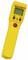 Appareil de mesure manuel jaune avec écran, deux boutons et un bouton rouge. Adapté pour mesurer et afficher des valeurs.