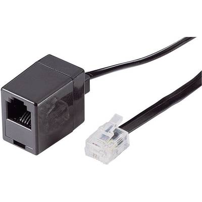 Câble adaptateur RJ11 mâle / RJ45 mâle (3 mètres) - Connectique