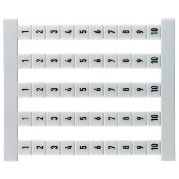 Repères de bornes Weidmüller DEK 5 FSZ 1-10 0460660001 500 pc(s)