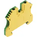 Bloc de jonction de protection Weidmüller WPE 4 1010100000-100 vert-jaune 100 pc(s)