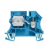 Bloc de jonction de neutre Weidmüller WNT 6 10X3 BE 1010800000 bleu 50 pc(s)