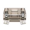 Bloc de jonction de test sectionnable Weidmüller WTD 6/1 1017100000 beige foncé 50 pc(s)