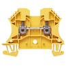 Bloc de jonction de passage Weidmüller WDU 2.5 GE 1020020000 jaune 100 pc(s)