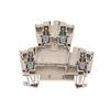 Bloc de jonction avec composant Weidmüller WDK 2.5/D 1023200000 beige foncé 100 pc(s)