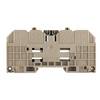 Bloc de jonction de passage Weidmüller WFF 35 1028300000 beige foncé 10 pc(s)