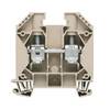 Bloc de jonction de passage Weidmüller WDU 16/ZA 1028900000 beige foncé 50 pc(s)