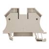 Bloc de jonction de passage Weidmüller WDU 16N 1036100000-50 beige foncé 50 pc(s)
