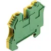Bloc de jonction de protection Weidmüller WPE 10/ZR 1042500000 vert-jaune 50 pc(s)